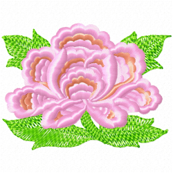 Flowers And Tree Embroidery Design 9